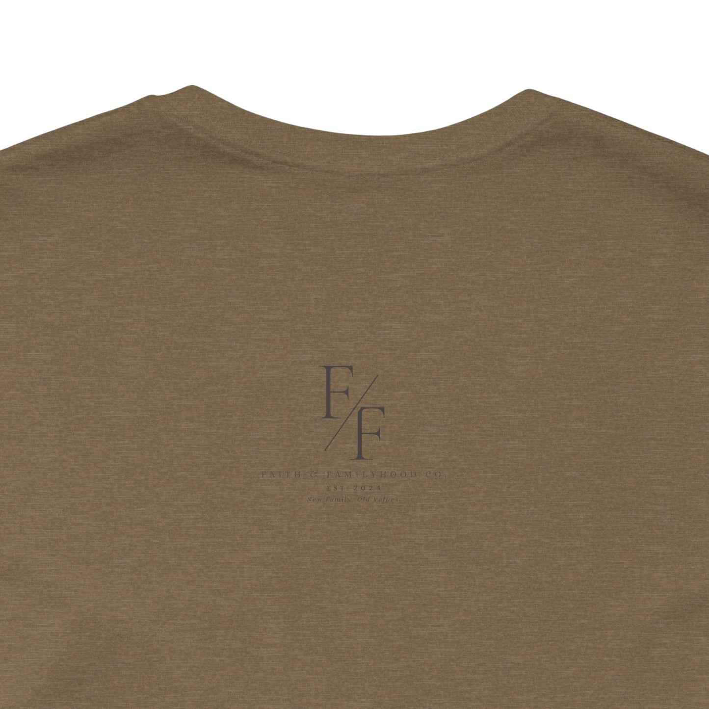 Faith Based Apparel | Steadfastness of Faith Tee - Faith & Familyhood Co.