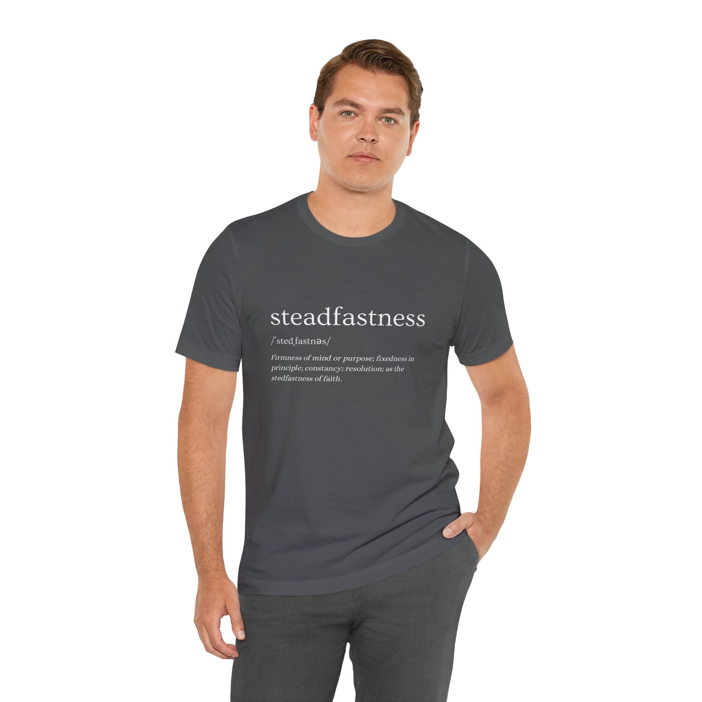 Faith Based Apparel | Steadfastness of Faith Tee - Faith & Familyhood Co.