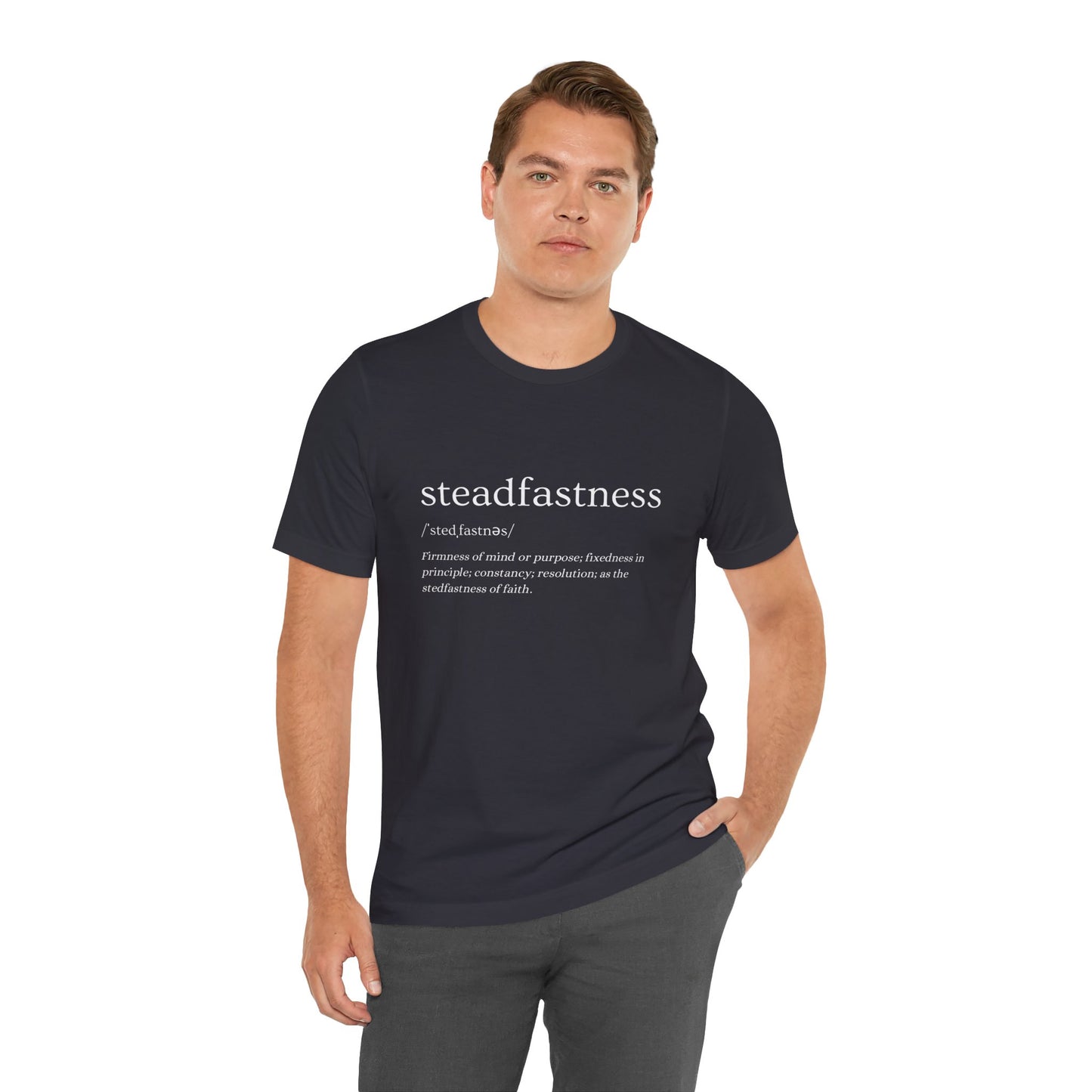 Faith Based Apparel | Steadfastness of Faith Tee - Faith & Familyhood Co.