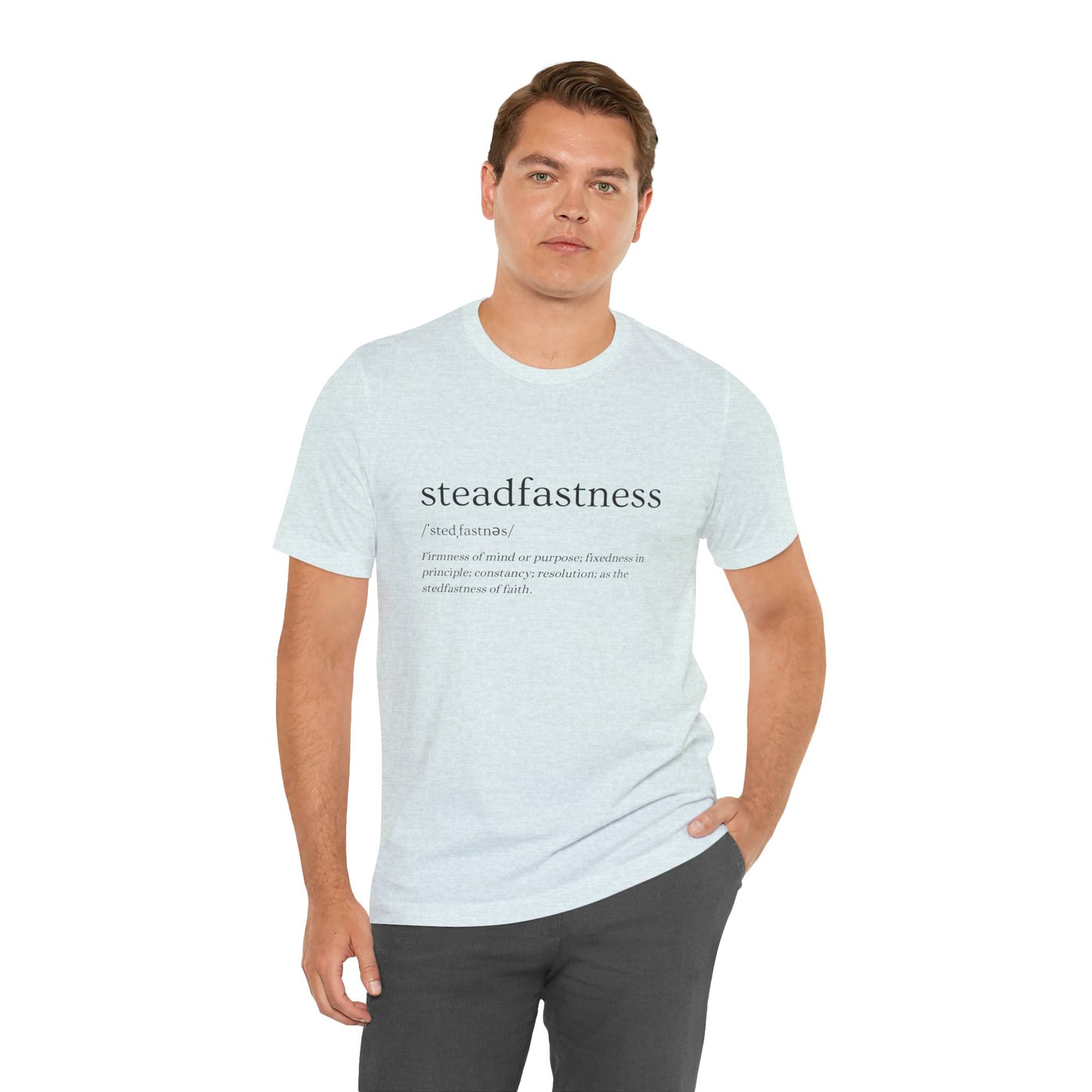 Faith Based Apparel | Steadfastness of Faith Tee - Faith & Familyhood Co.