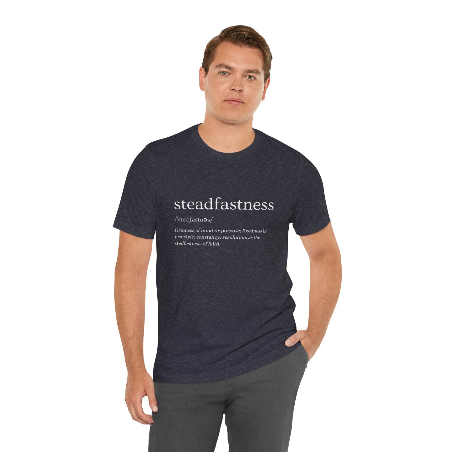 Faith Based Apparel | Steadfastness of Faith Tee - Faith & Familyhood Co.