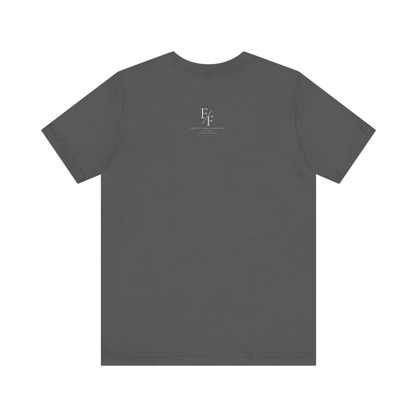 Faith Based Apparel | Steadfastness of Faith Tee - Faith & Familyhood Co.