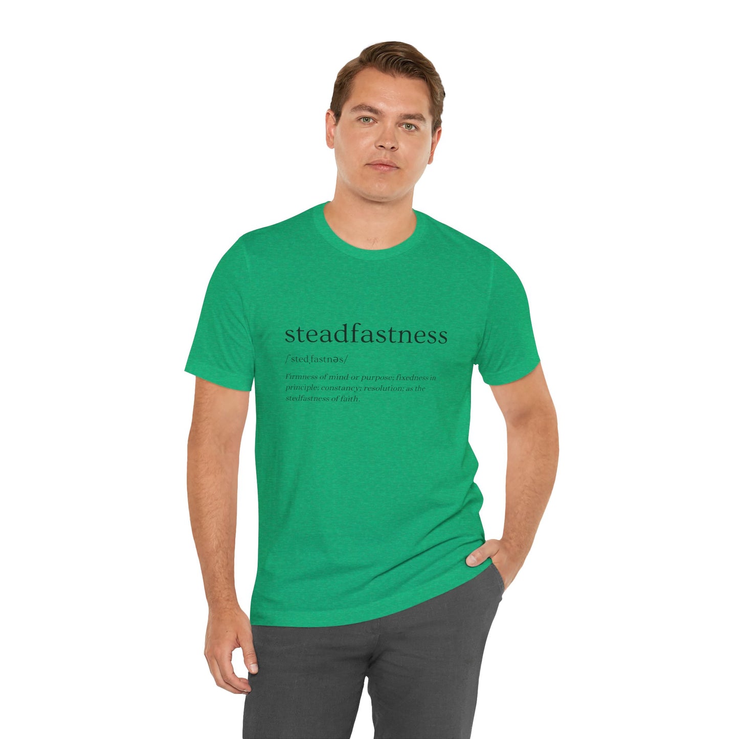 Faith Based Apparel | Steadfastness of Faith Tee - Faith & Familyhood Co.