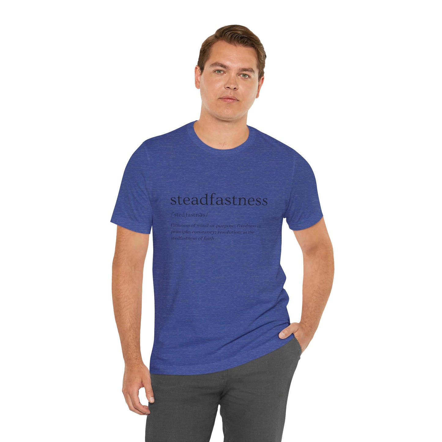 Faith Based Apparel | Steadfastness of Faith Tee - Faith & Familyhood Co.