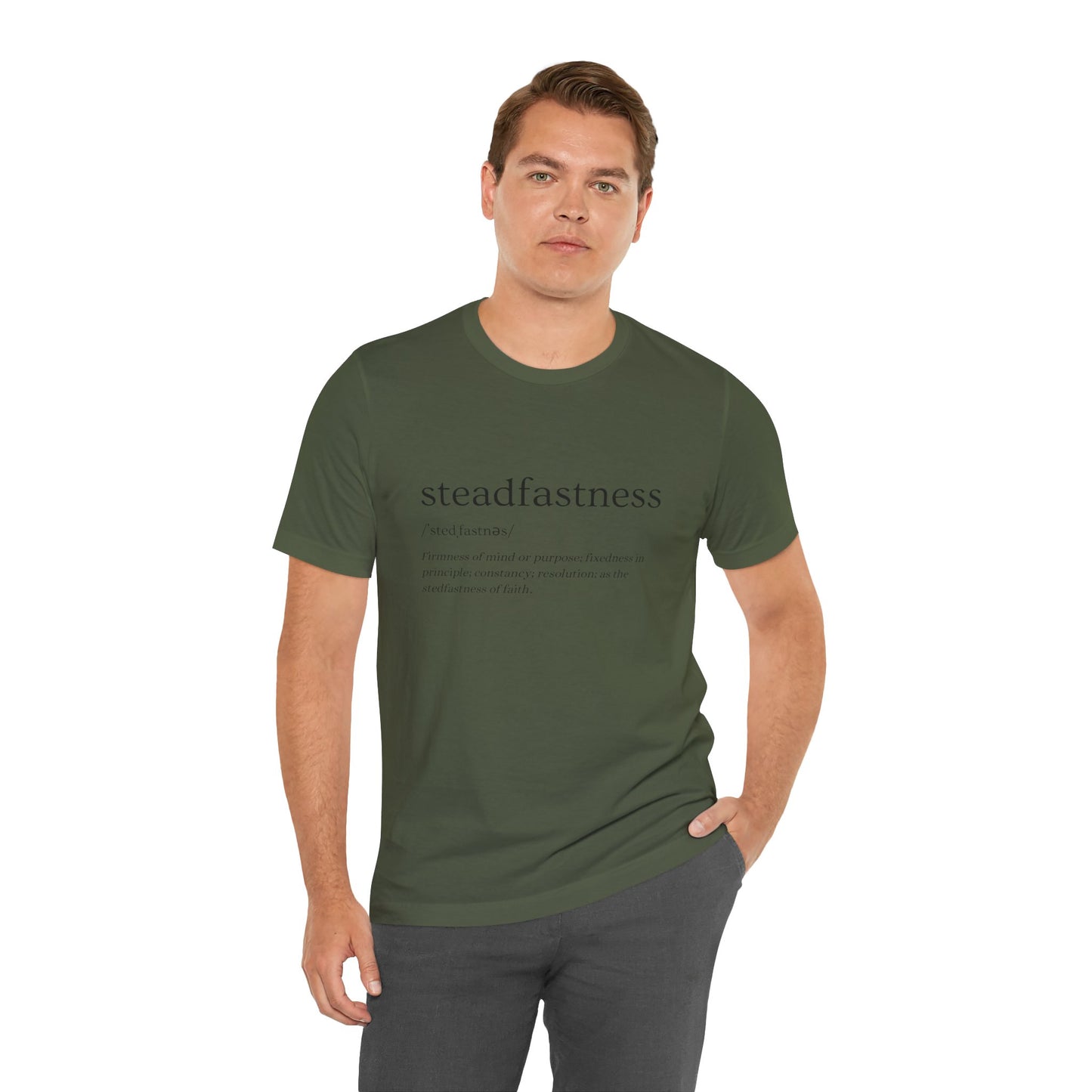 Faith Based Apparel | Steadfastness of Faith Tee - Faith & Familyhood Co.