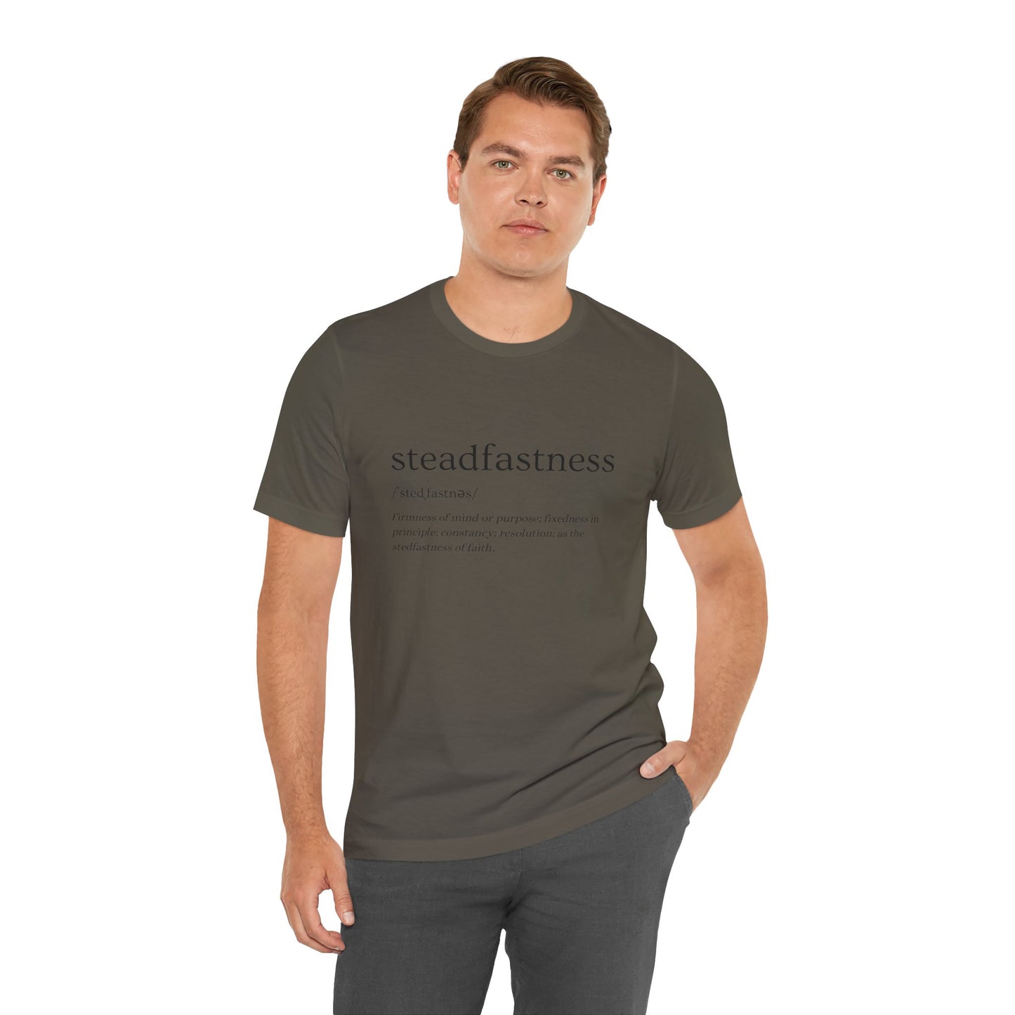 Faith Based Apparel | Steadfastness of Faith Tee - Faith & Familyhood Co.
