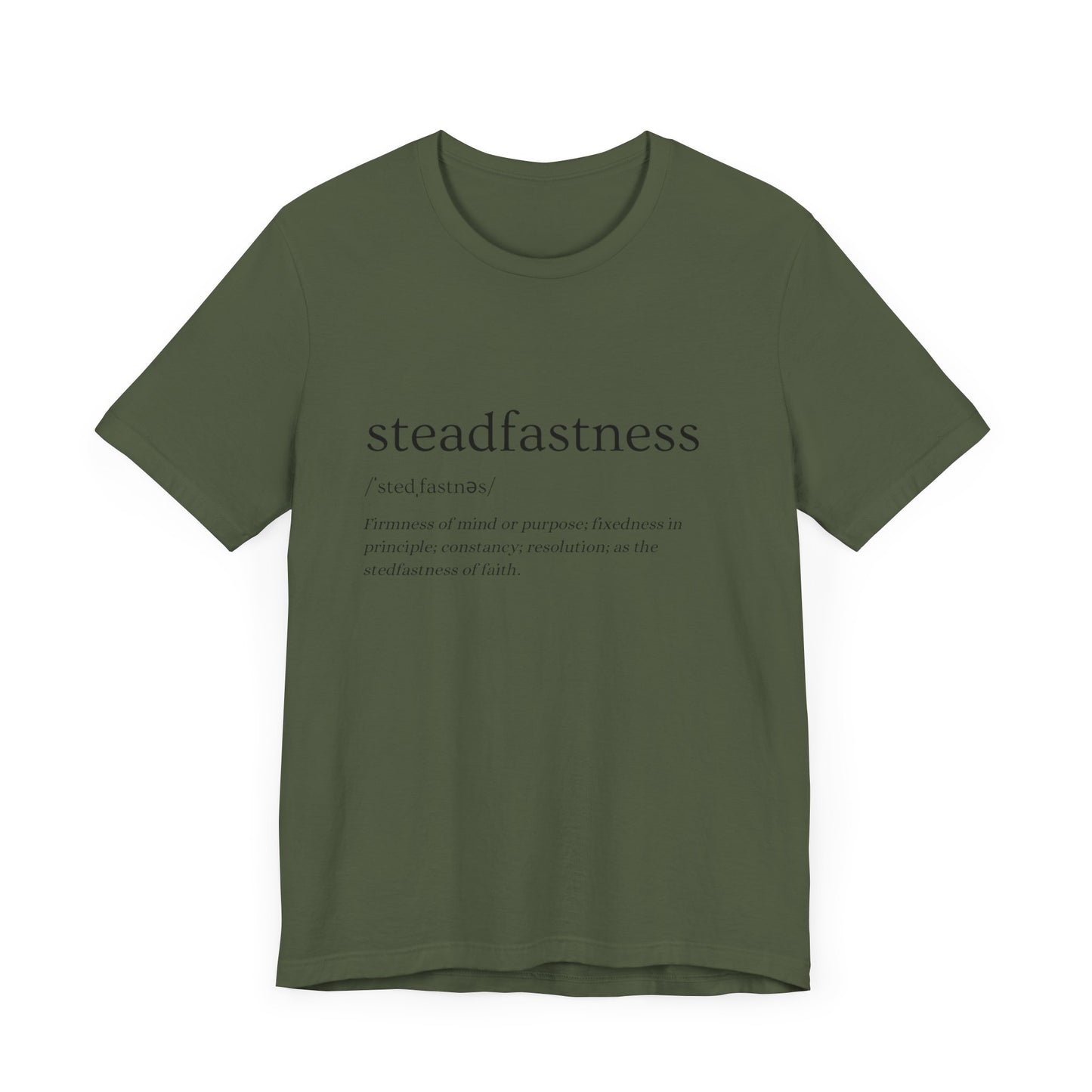 Faith Based Apparel | Steadfastness of Faith Tee - Faith & Familyhood Co.