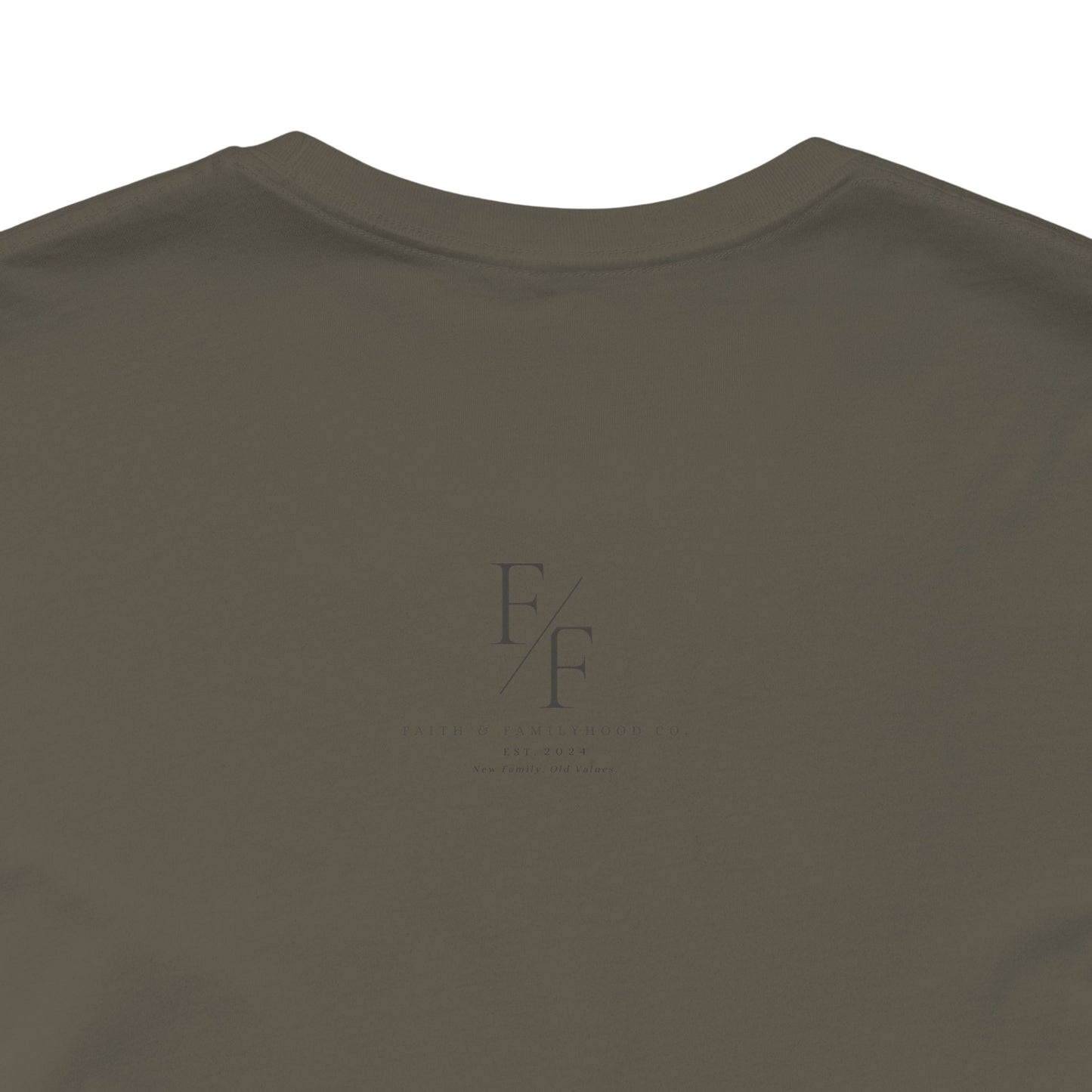 Faith Based Apparel | Steadfastness of Faith Tee - Faith & Familyhood Co.