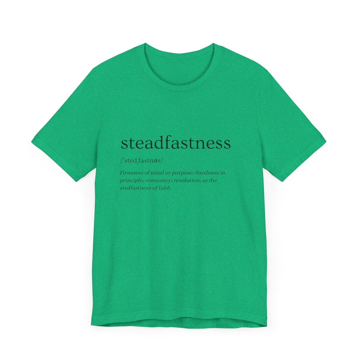 Faith Based Apparel | Steadfastness of Faith Tee - Faith & Familyhood Co.