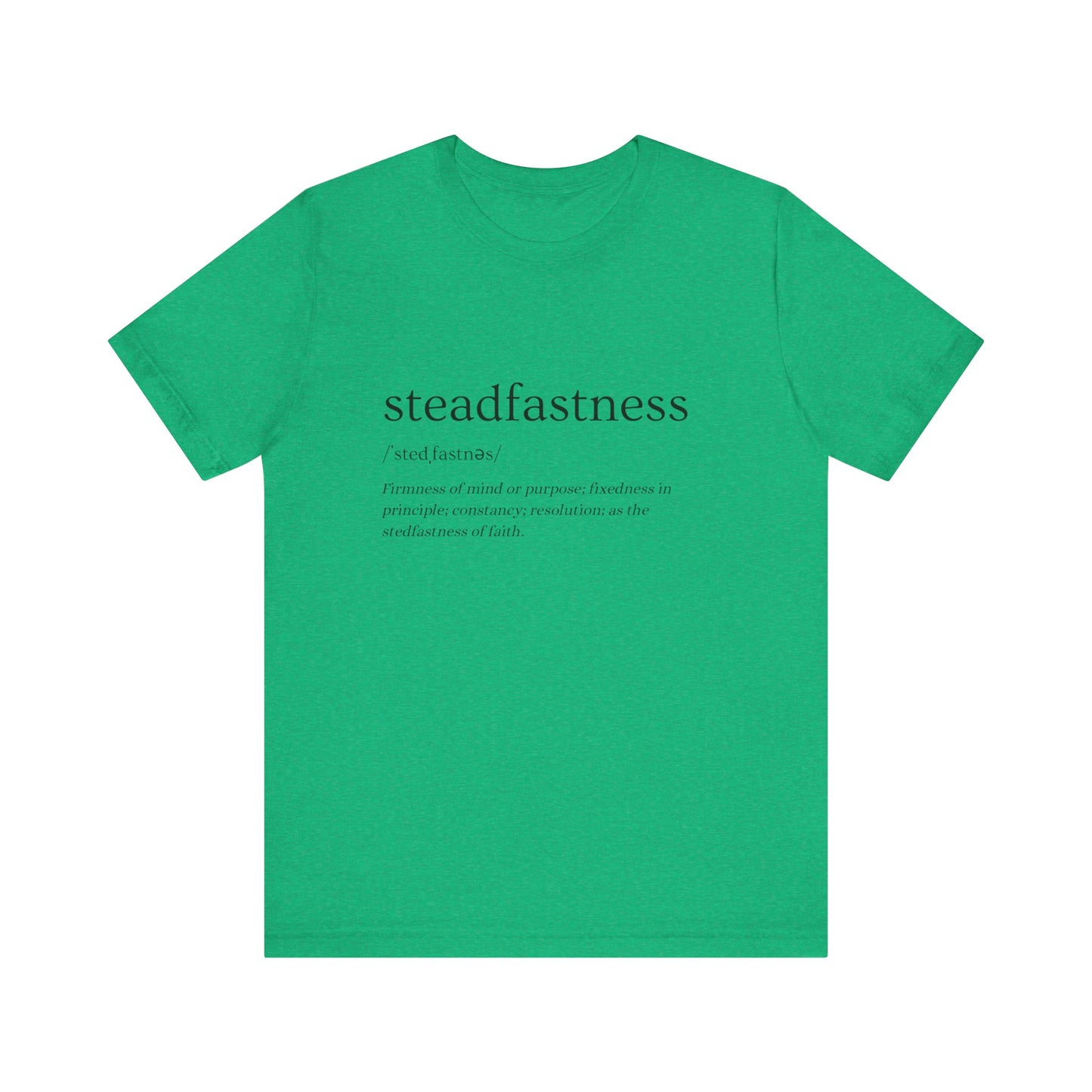 Faith Based Apparel | Steadfastness of Faith Tee - Faith & Familyhood Co.