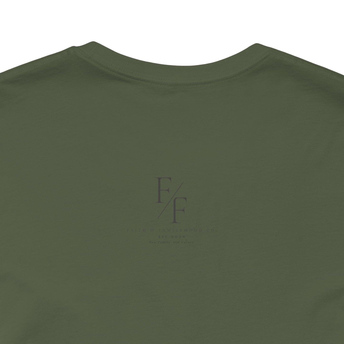 Faith Based Apparel | Steadfastness of Faith Tee - Faith & Familyhood Co.