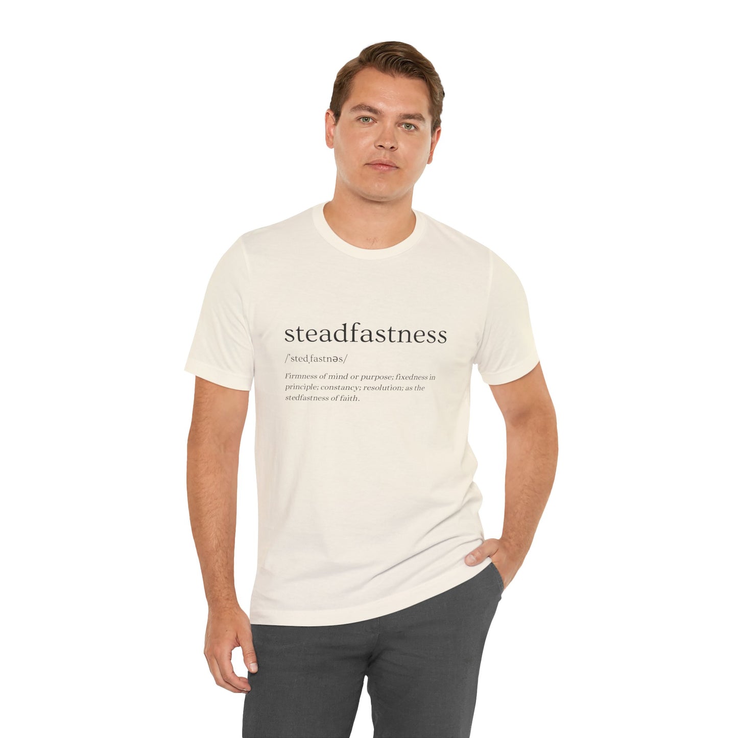Faith Based Apparel | Steadfastness of Faith Tee - Faith & Familyhood Co.