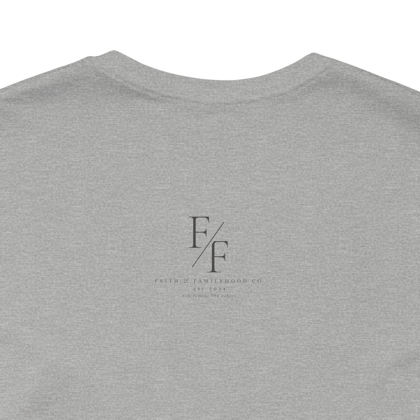Faith Based Apparel | Steadfastness of Faith Tee - Faith & Familyhood Co.