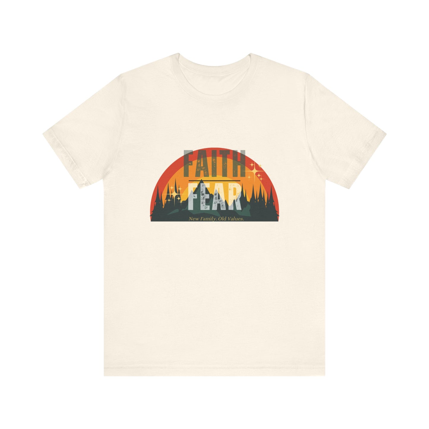 Graphic T-Shirts | Faith Over Fear Tee - Faith & Familyhood Co.