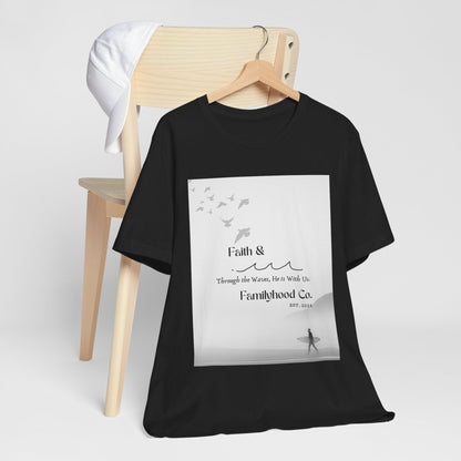 Faith Shirts | Serene Surfer Tee | Embodying Faith - Faith & Familyhood Co.