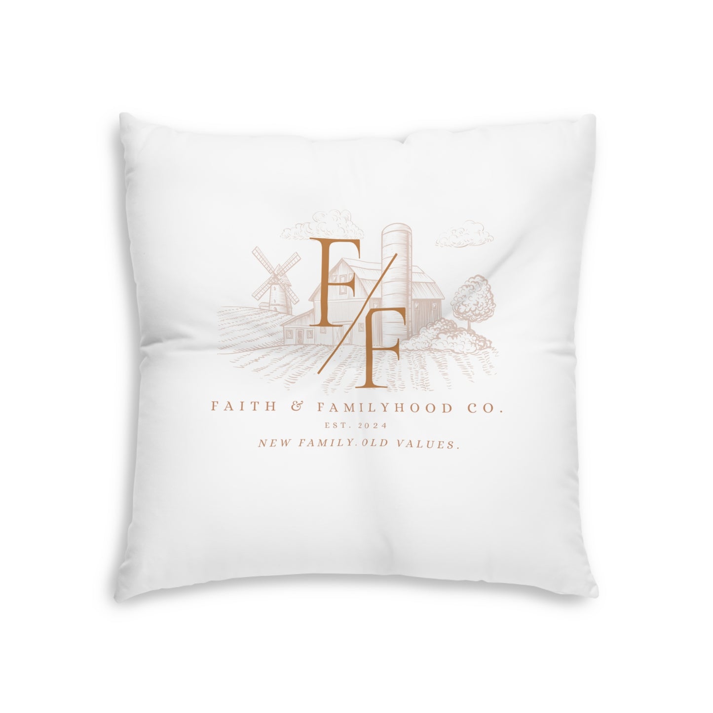 Heritage Haven Tufted Pillow