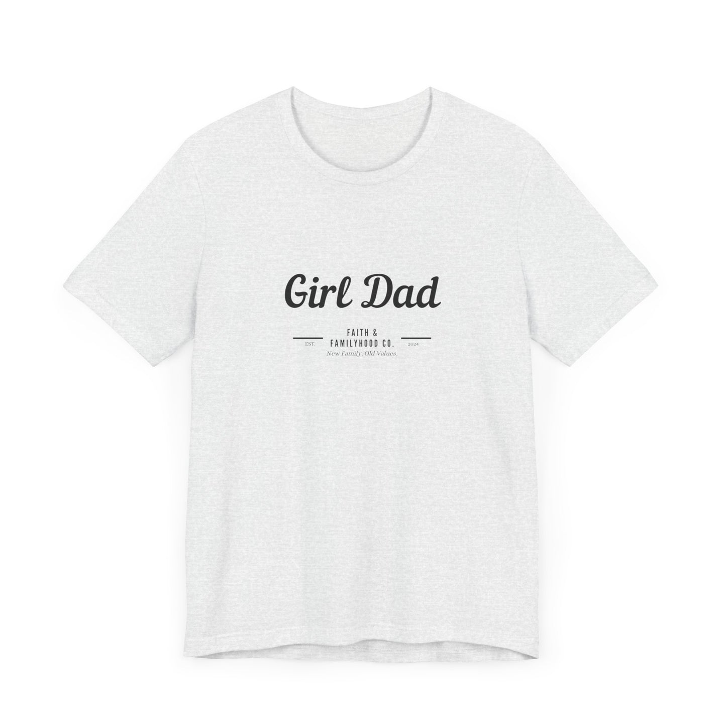 Dad Shirts | Champion of Cherish Tee | Girl Dad Edition - Faith & Familyhood Co.