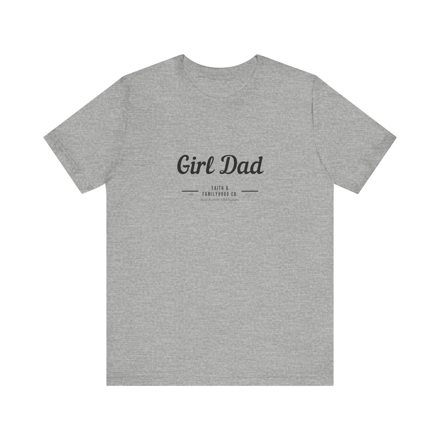 Dad Shirts | Champion of Cherish Tee | Girl Dad Edition - Faith & Familyhood Co.