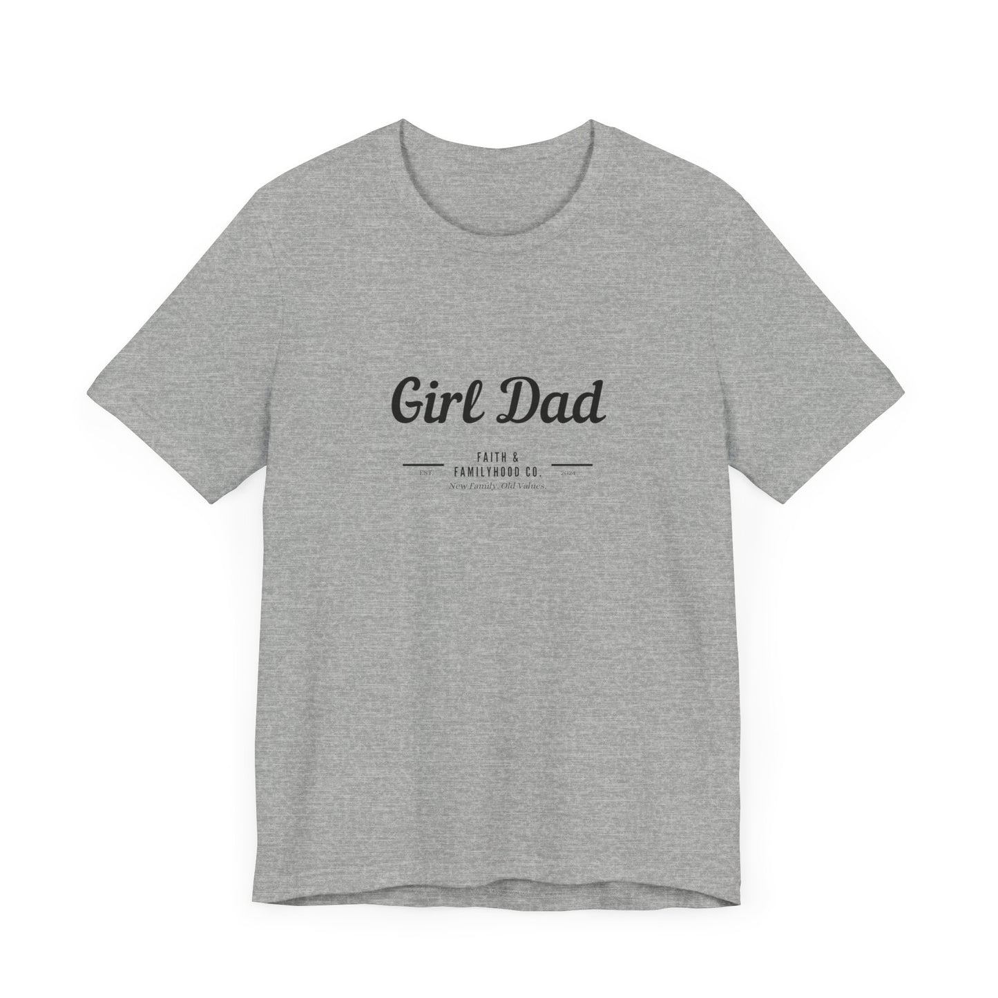 Dad Shirts | Champion of Cherish Tee | Girl Dad Edition - Faith & Familyhood Co.