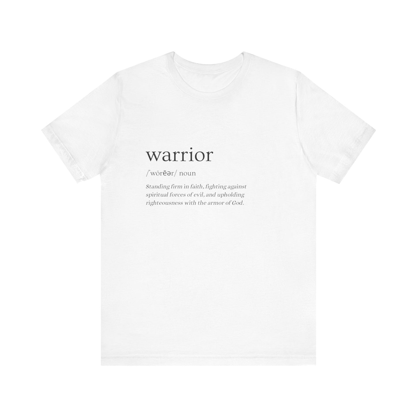 Warrior of Faith Tee