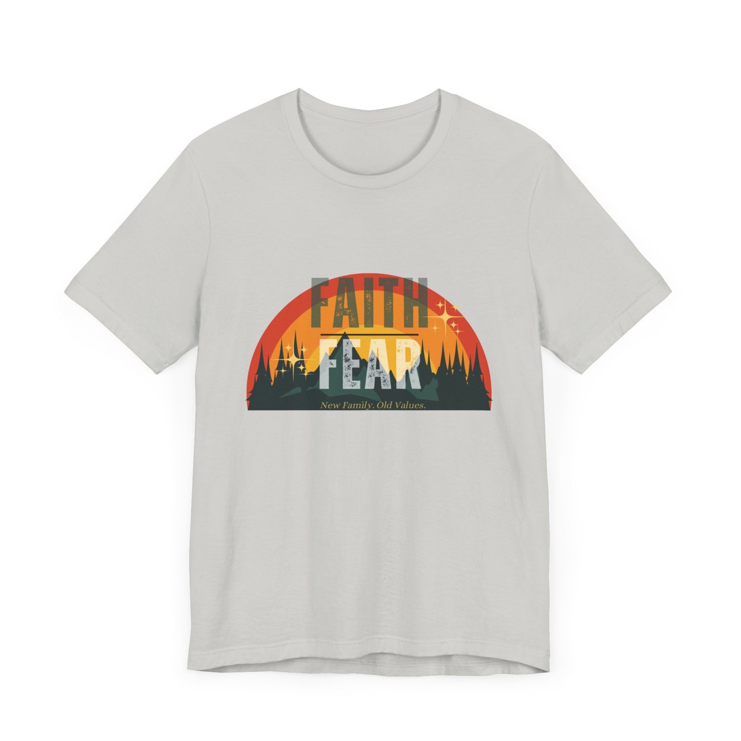 Graphic T-Shirts | Faith Over Fear Tee - Faith & Familyhood Co.