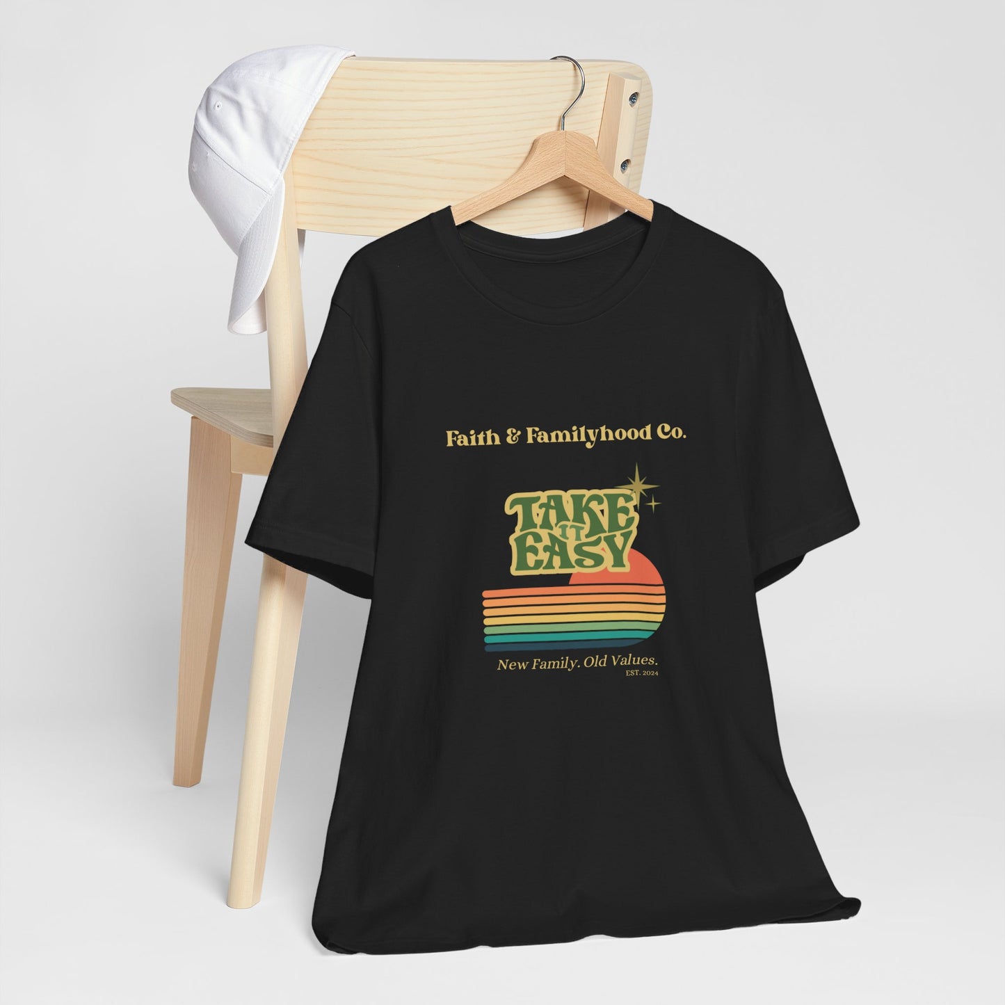 Sunset Stripes Serenity Tee