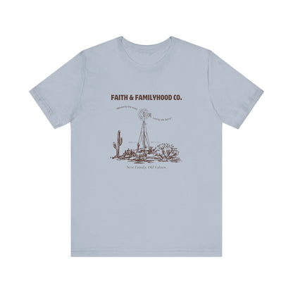 A vintage t-shirt with a faded graphic of a classic Western movie scene, capturing the nostalgia of a bygone era.