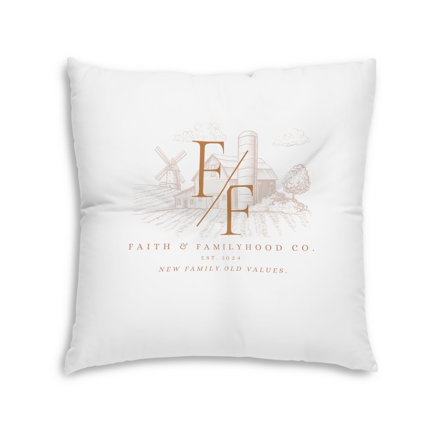 Heritage Haven Tufted Pillow