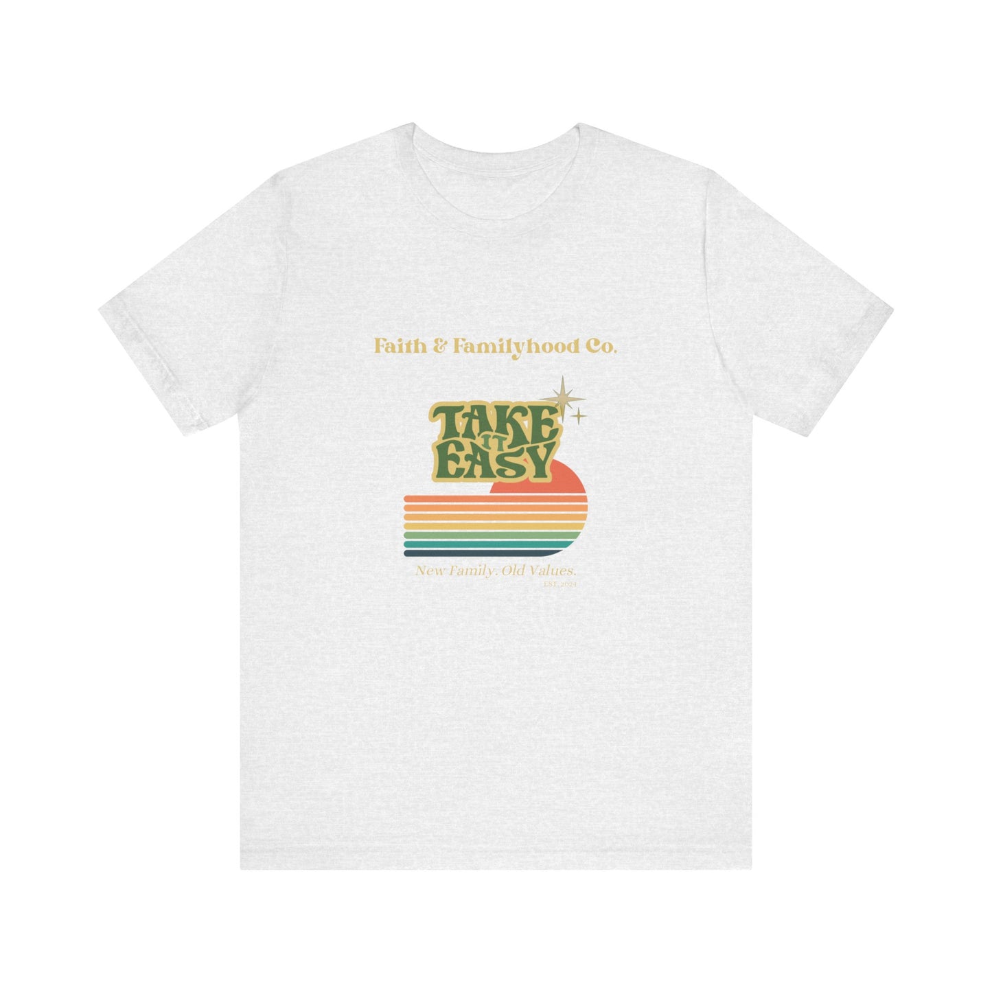 Sunset Stripes Serenity Tee