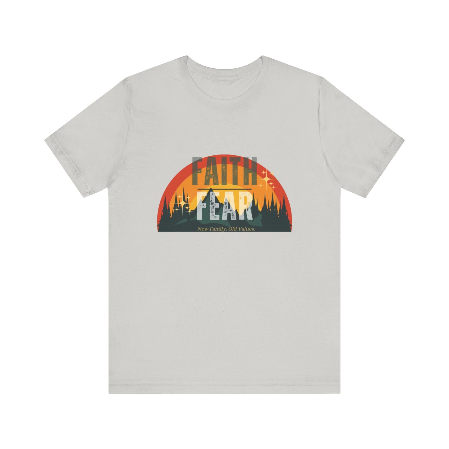 Graphic T-Shirts | Faith Over Fear Tee - Faith & Familyhood Co.