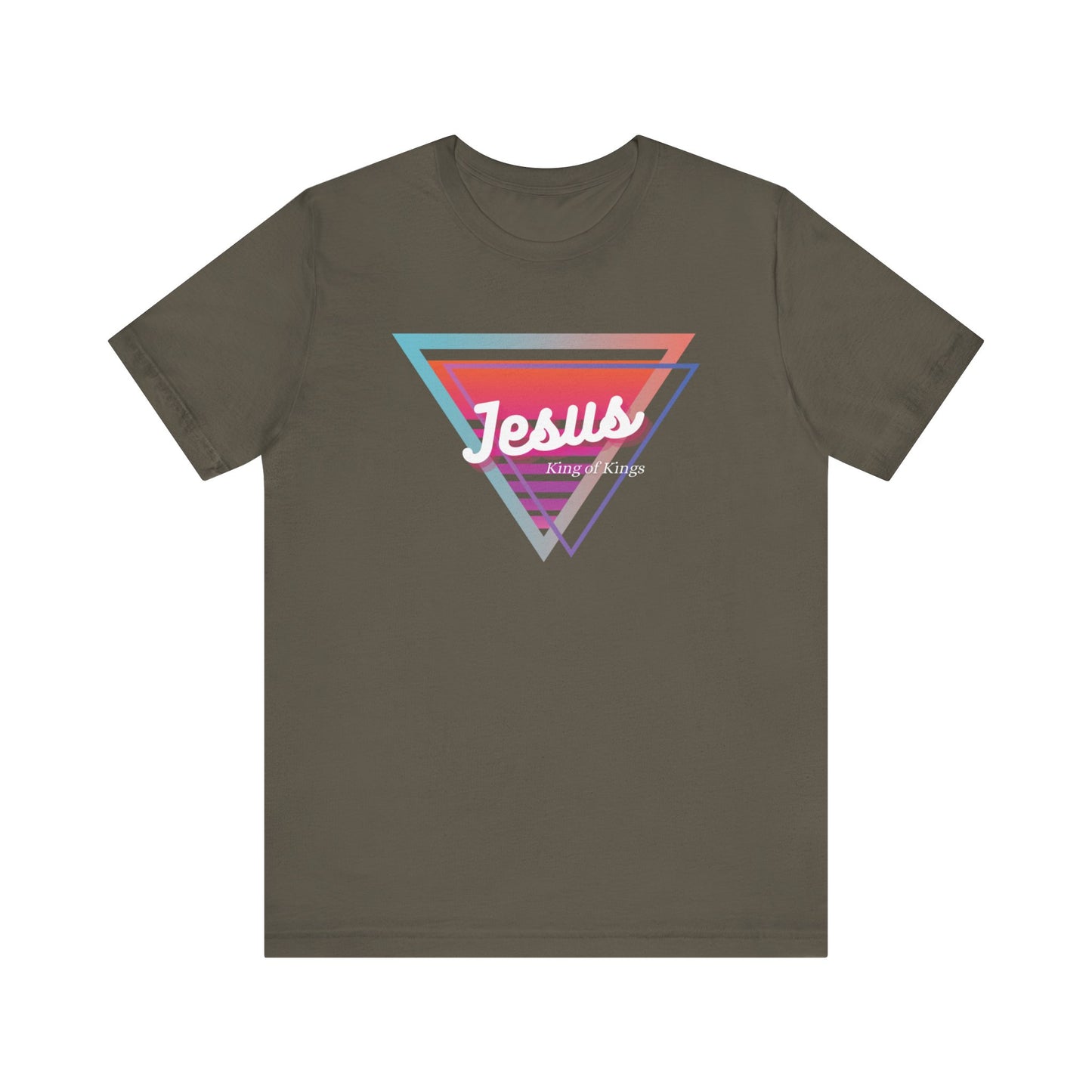 Neon Glory Tee: Jesus King of Kings