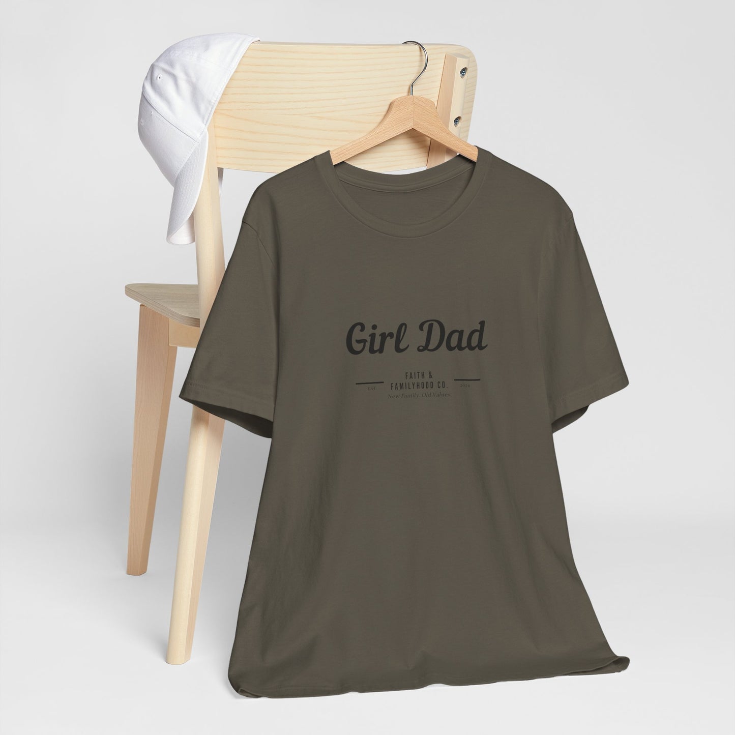 Dad Shirts | Champion of Cherish Tee | Girl Dad Edition - Faith & Familyhood Co.