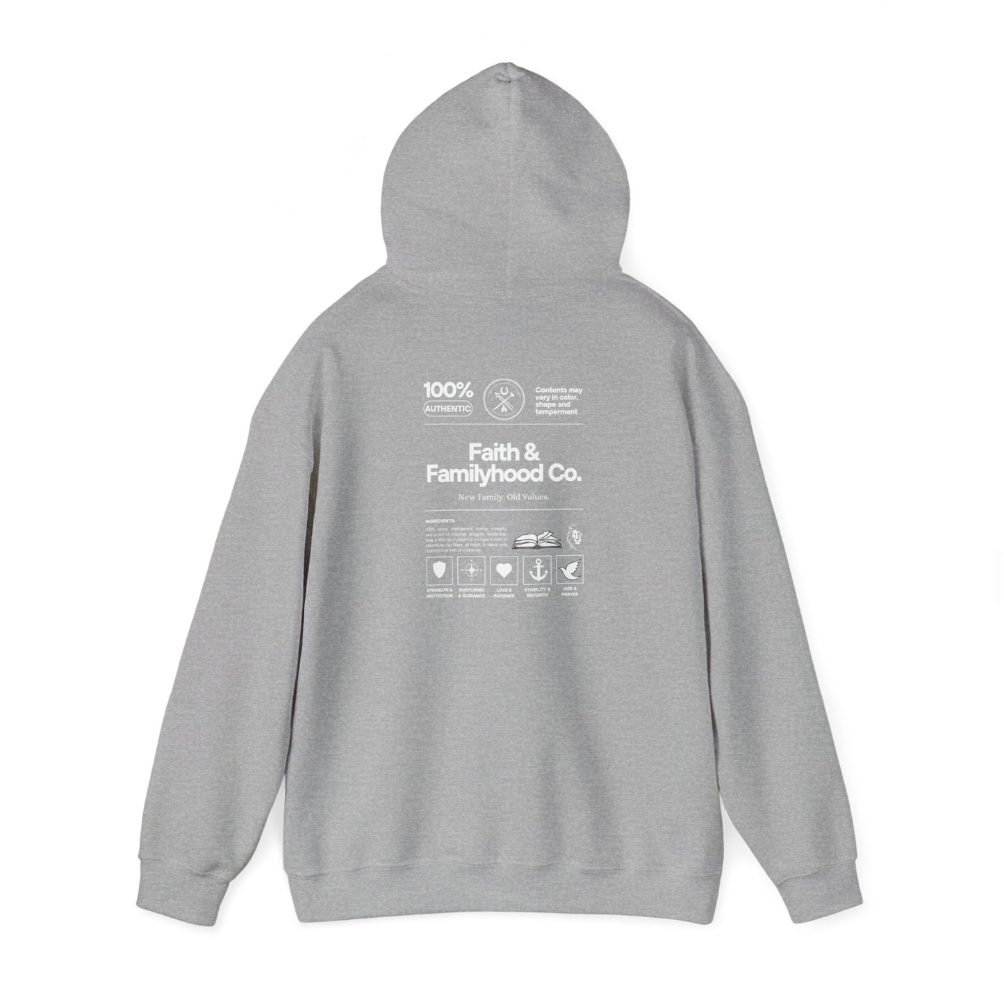 Valor & Virtue Hoodie - Embodying the Familyhood Ethos