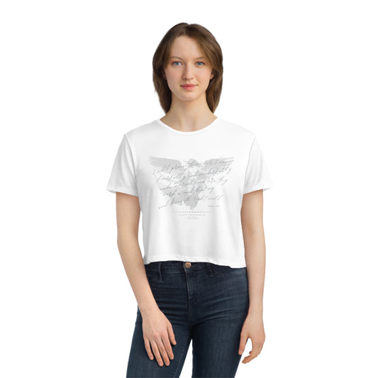 Wings of Faith Crop Tee