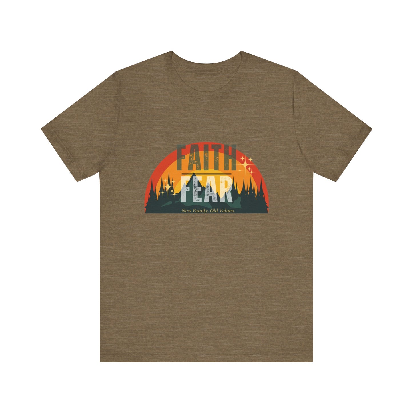 Graphic T-Shirts | Faith Over Fear Tee - Faith & Familyhood Co.