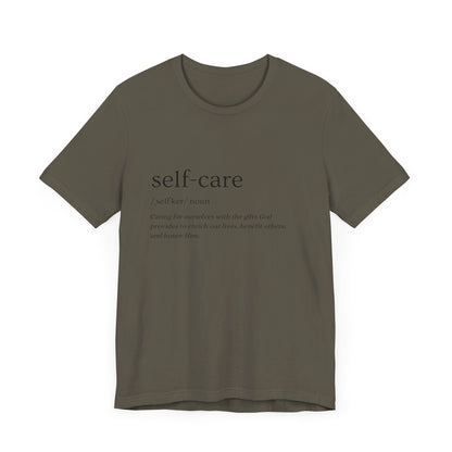 Self-Care Definition Tee