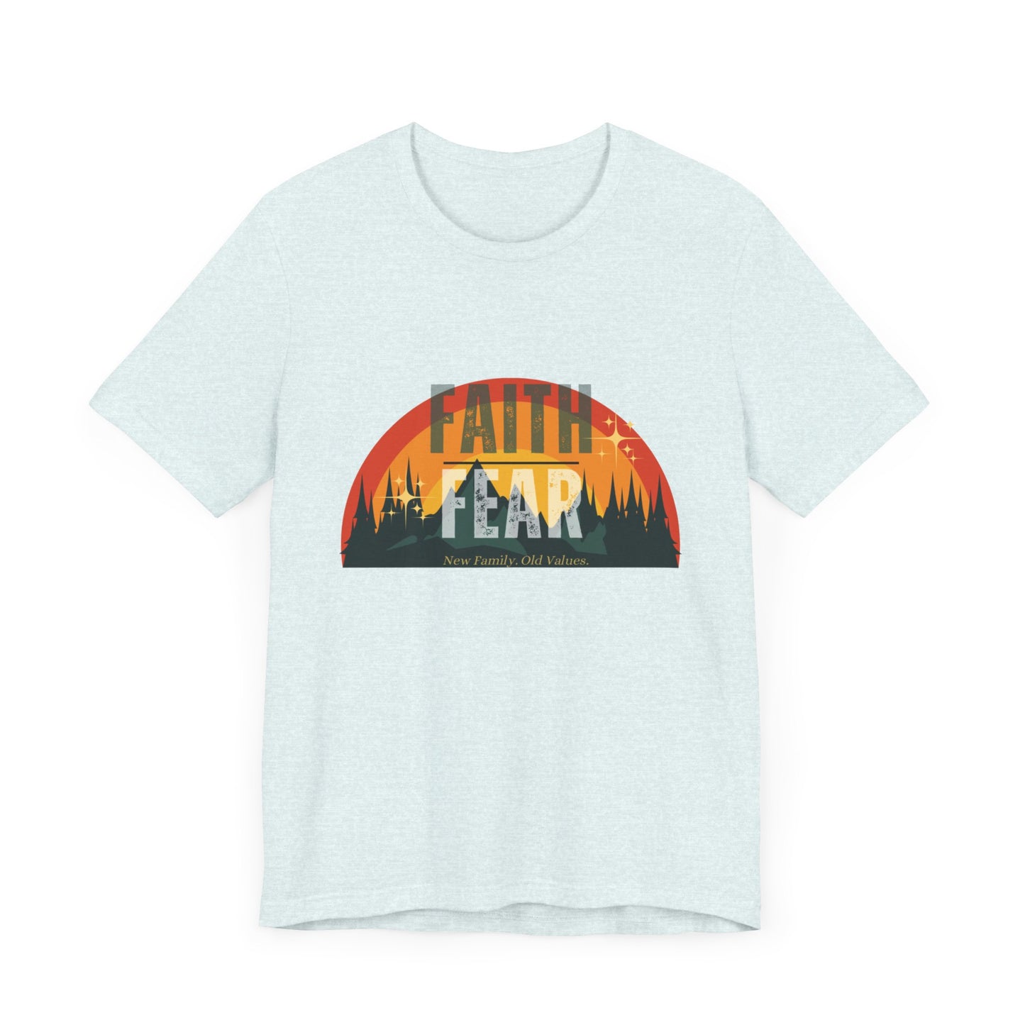 Graphic T-Shirts | Faith Over Fear Tee - Faith & Familyhood Co.