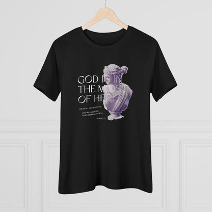 Christian T Shirts for Women | God is in the Midst Women's Tee - Faith and Familyhood Co.