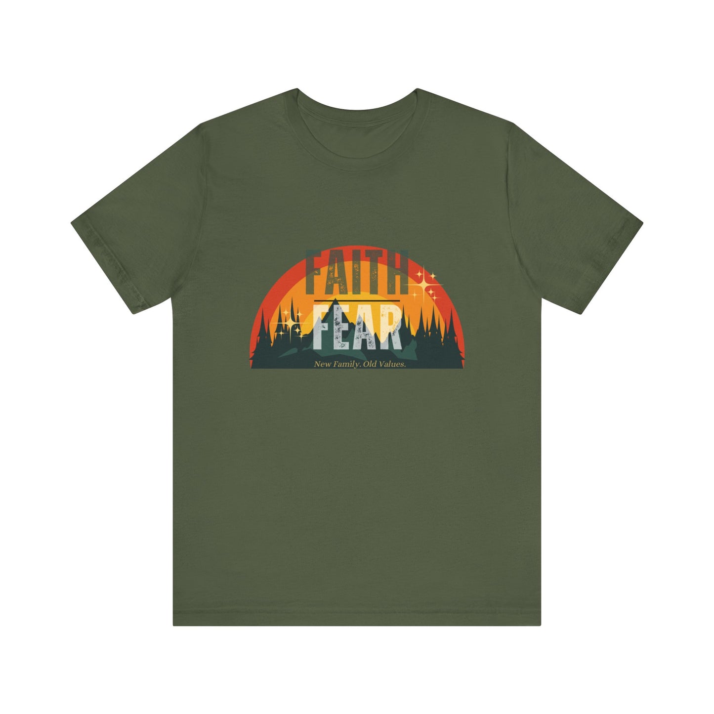 Graphic T-Shirts | Faith Over Fear Tee - Faith & Familyhood Co.