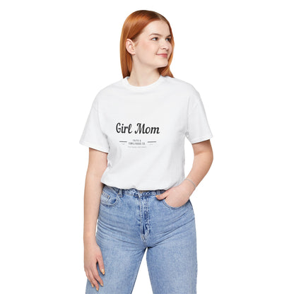 Mom Shirts | Champion of Cherish Tee | Girl Mom Edition - Faith & Familyhood Co.