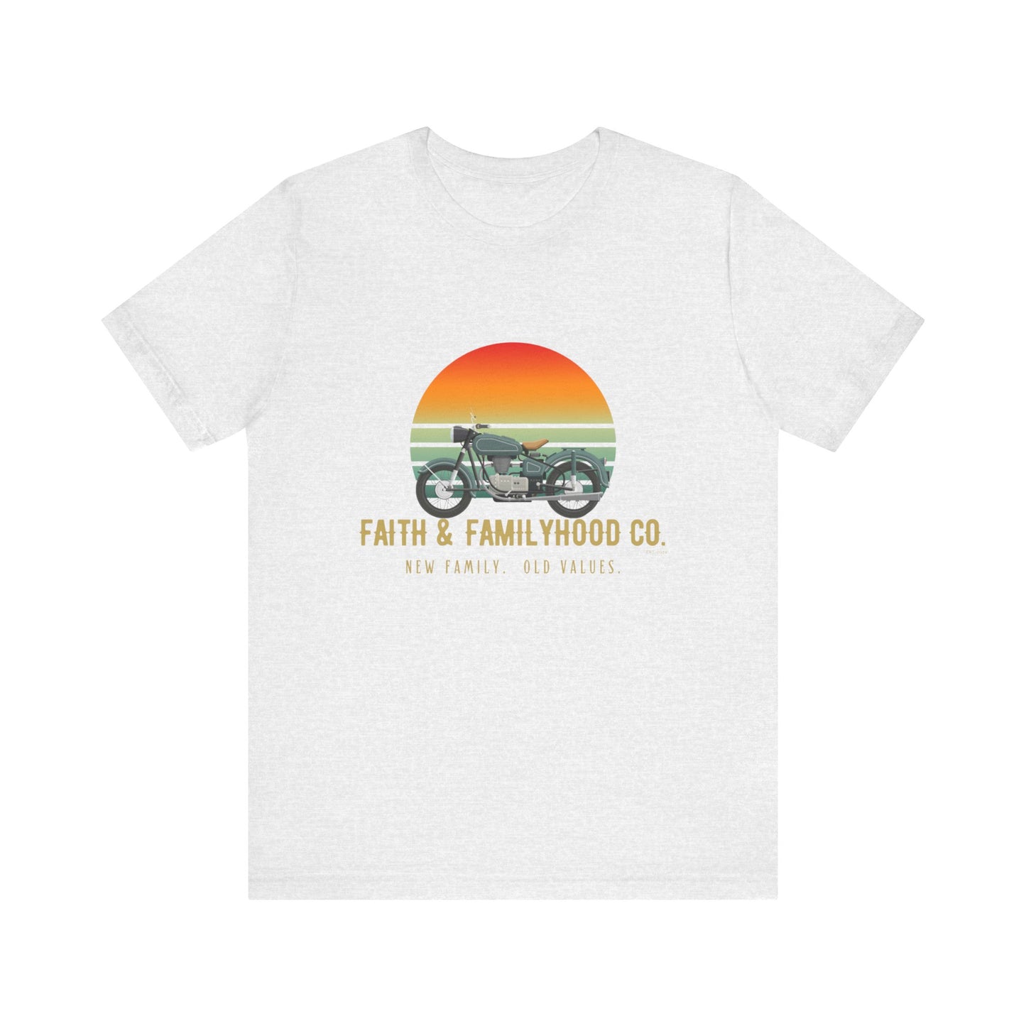 Motorcycle Shirts | Ride the Horizon Tee - Faith & Familyhood Co.