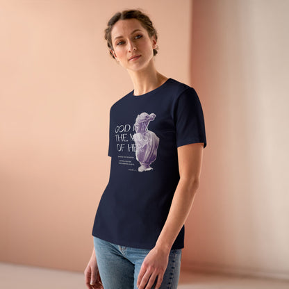 Christian T Shirts for Women | God is in the Midst Women's Tee - Faith and Familyhood Co.