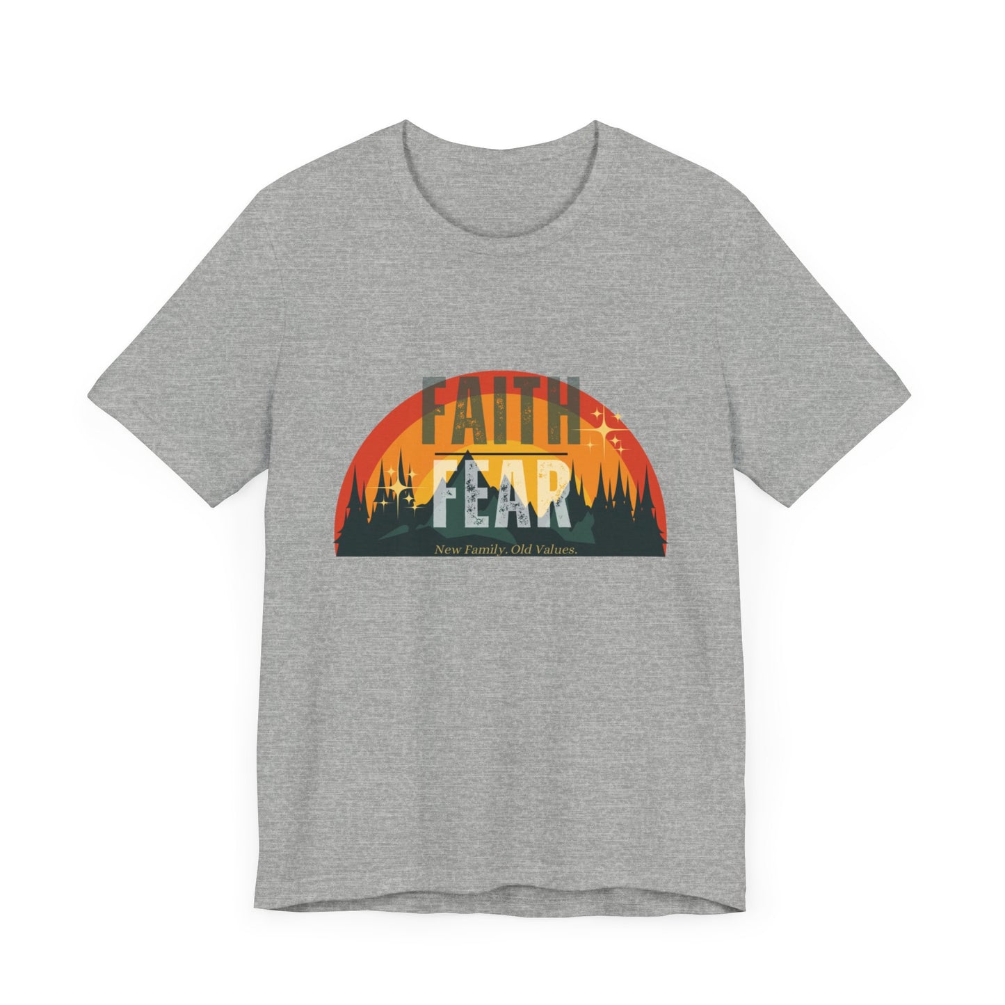 Graphic T-Shirts | Faith Over Fear Tee - Faith & Familyhood Co.