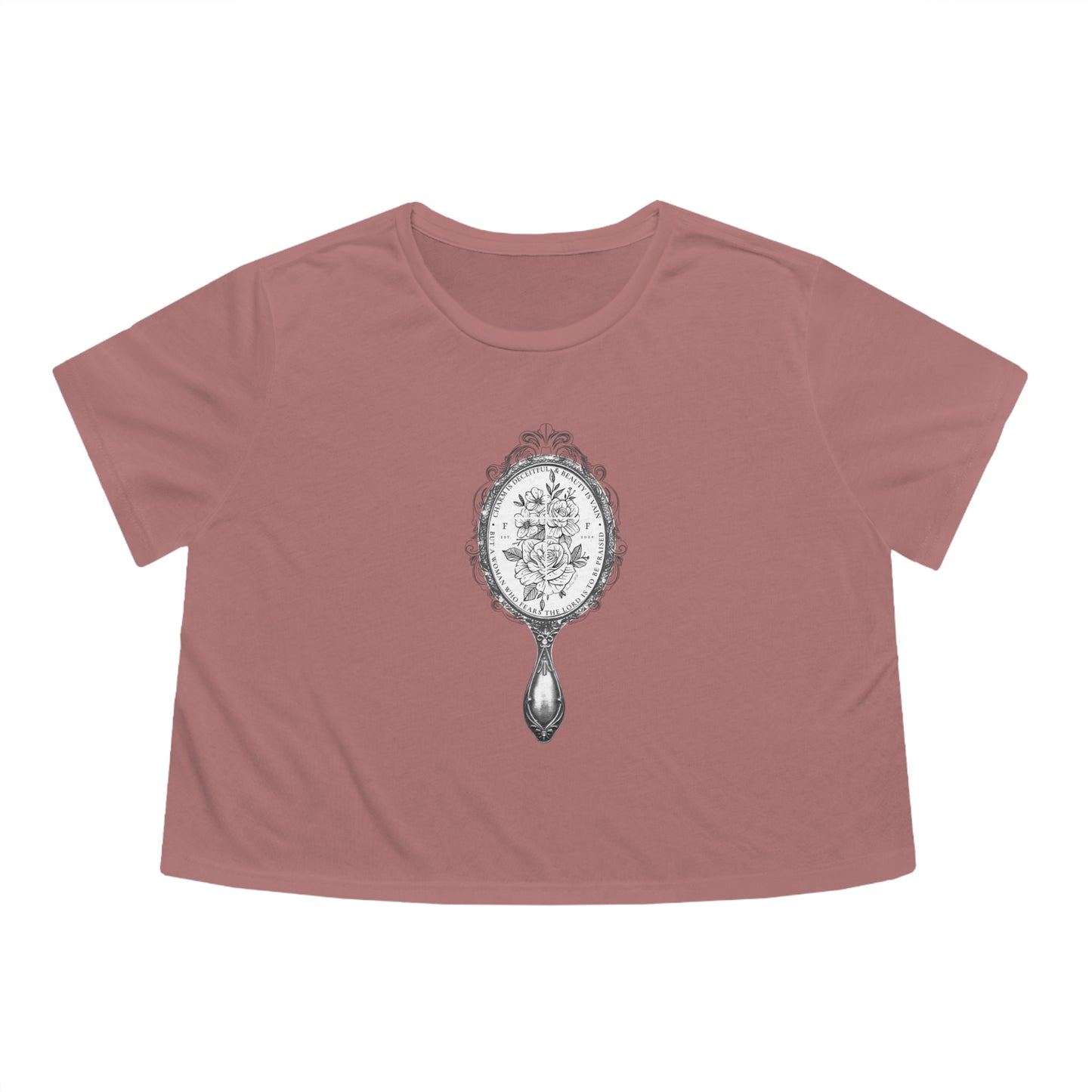 Inner Beauty Reflections Crop Tee