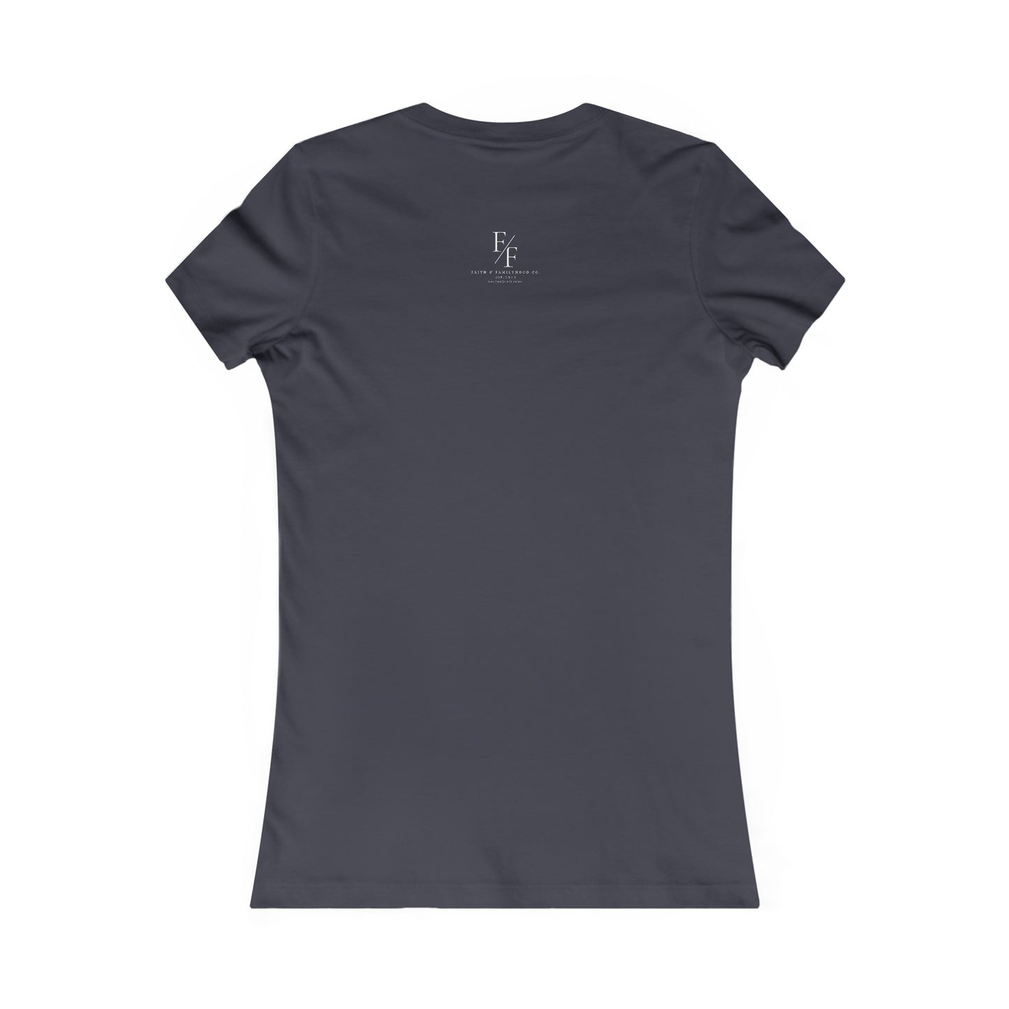 Slim Fit T Shirts Women's | Graceful Strength Women's Tee - Faith and Familyhood Co.