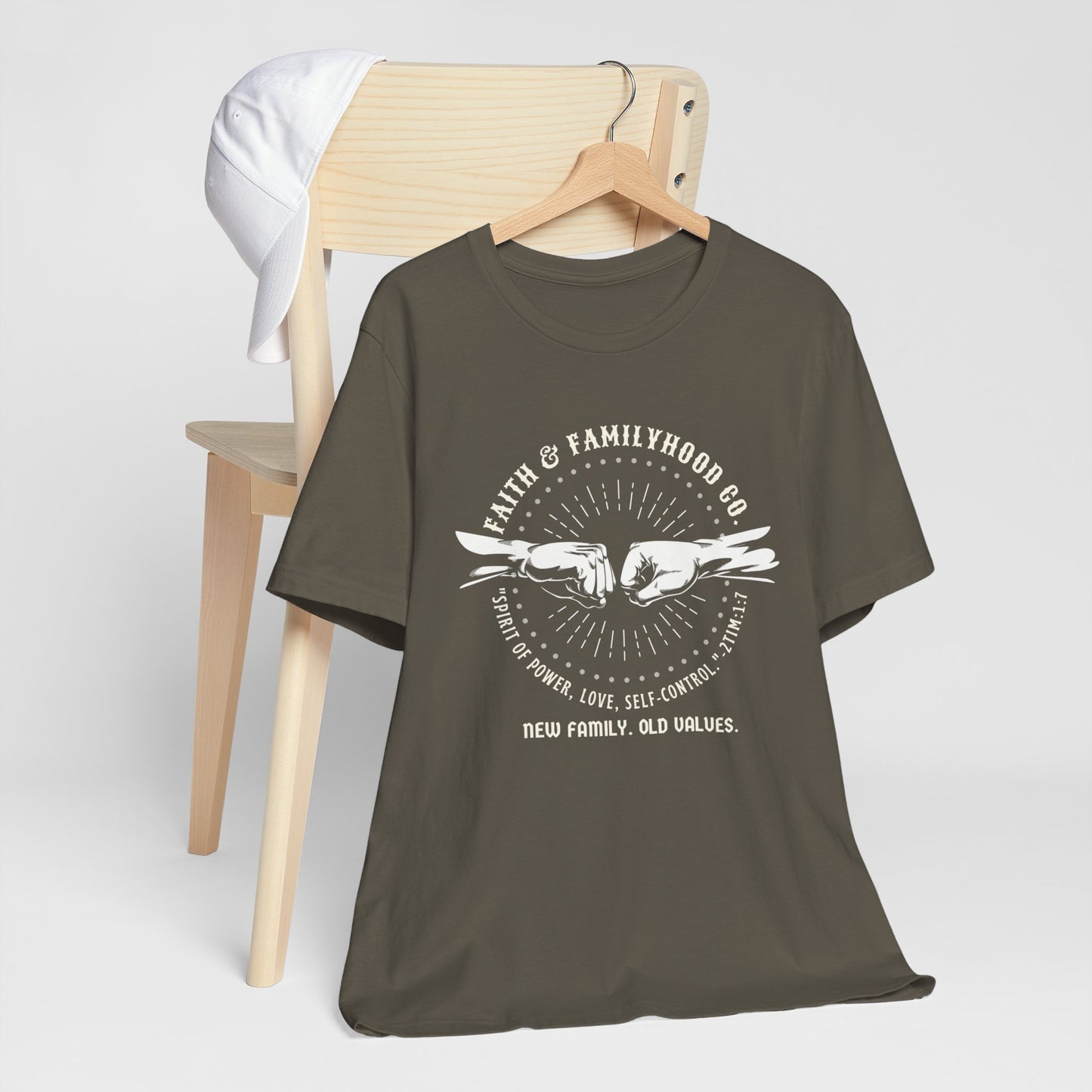 Steadfast Sentinel Tee - Emblem of Parenthood