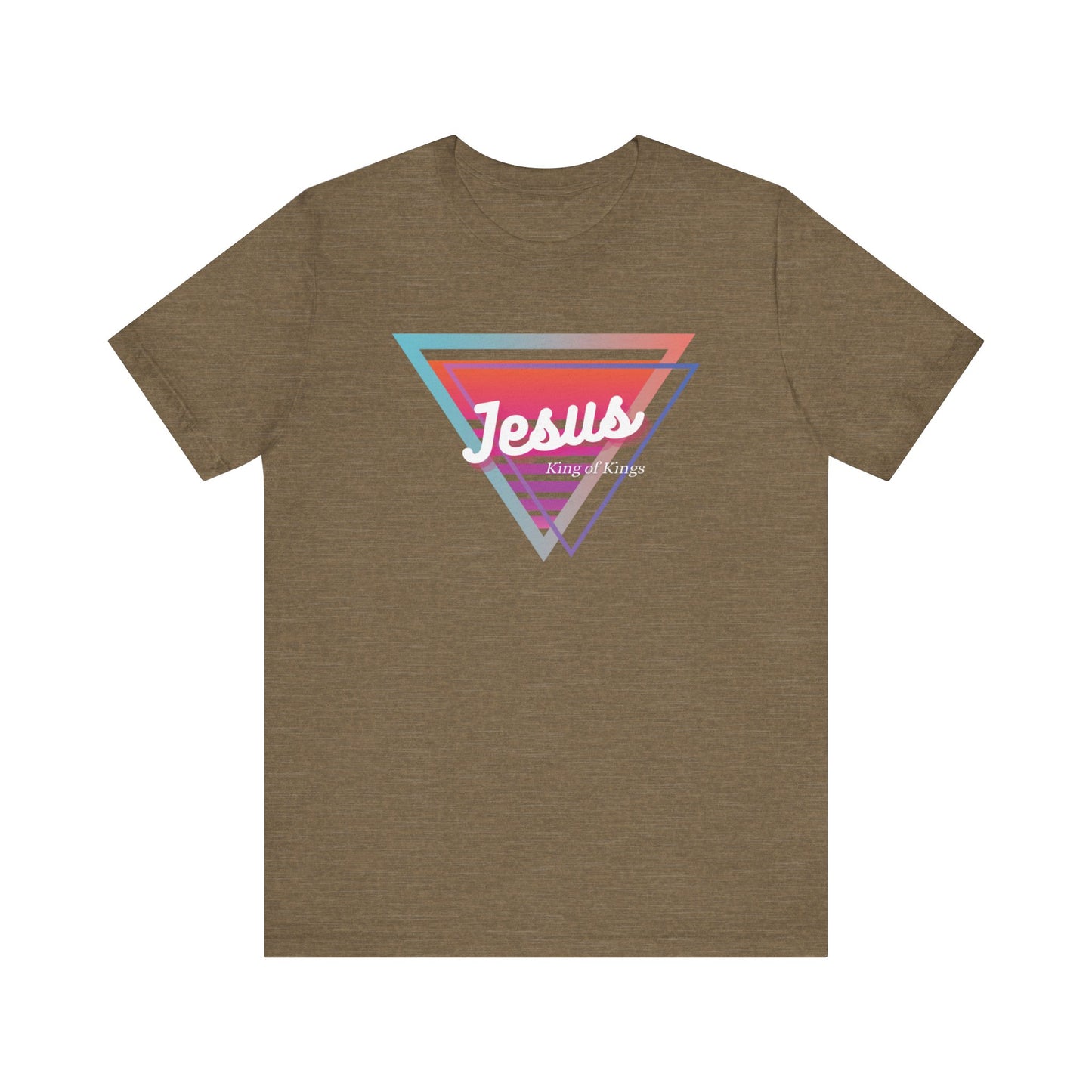 Neon Glory Tee: Jesus King of Kings