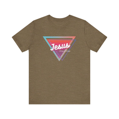 Neon Glory Tee: Jesus King of Kings