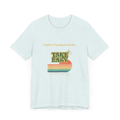 Sunset Stripes Serenity Tee