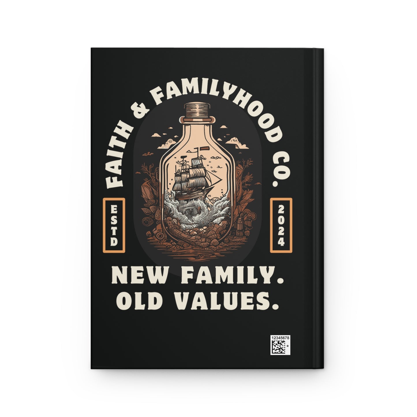 Voyage of Values - Faith & Familyhood Co. Hardcover Journal